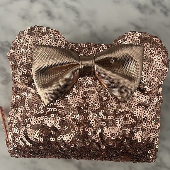 Disney Parks Pink Sequin wallet - Picture 2 of 10